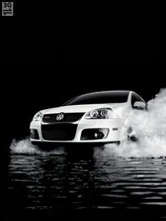 White car анимация