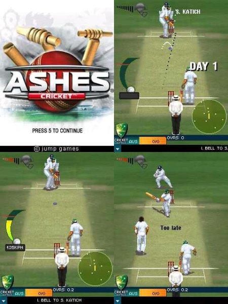 Ashes Cricket 240x320 N95