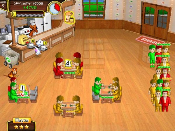 Снежок. Обеденный переполох