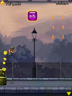 Jet pack soldier