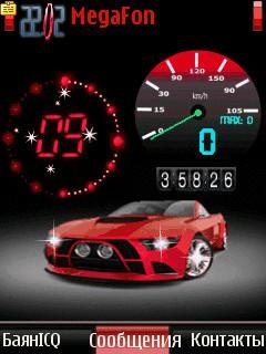 car red speed спидометр