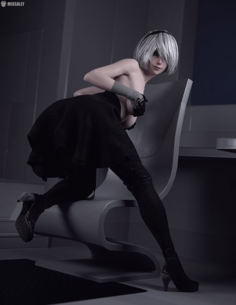 2B, NieR: Automata Camera