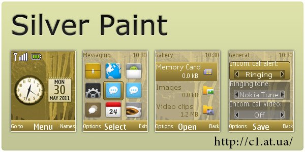 silver-paint-clock