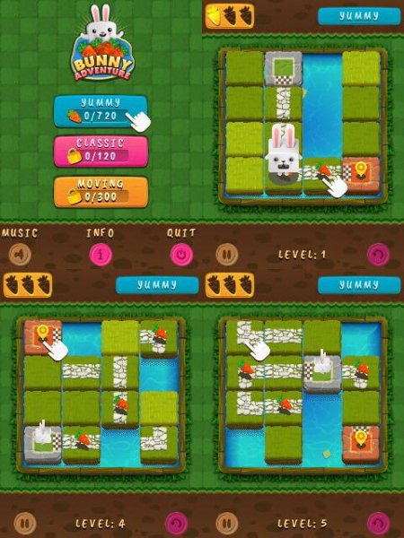 Bunny Adventure 240x320