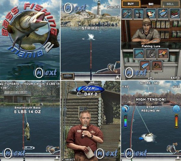 Bass Fishing 3D 2 128x160 SE K310K320K50
