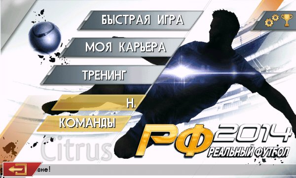 Real Football 2014 Nokia 5800 RU
