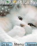 Белый пушистик