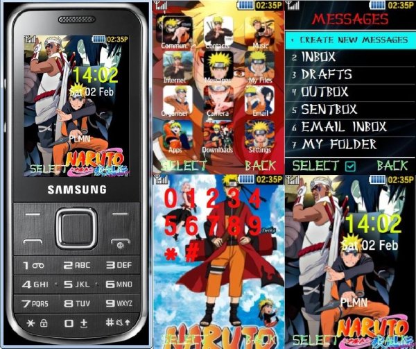 Наруто (SAMSUNG S3530)