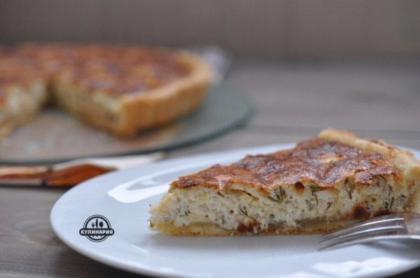 КИШ С КУРИЦЕЙ И СЫРОМ