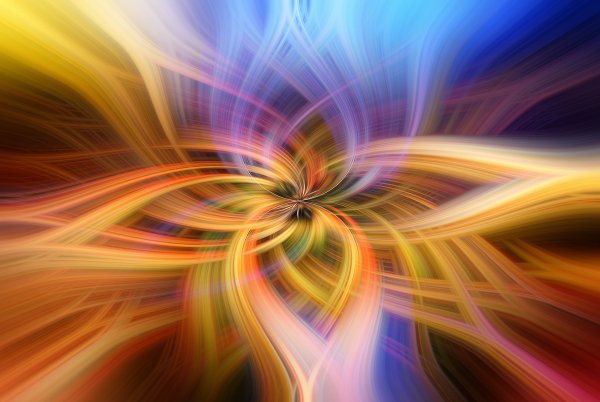 Blue-yellow-patterns-swirl-vibrant