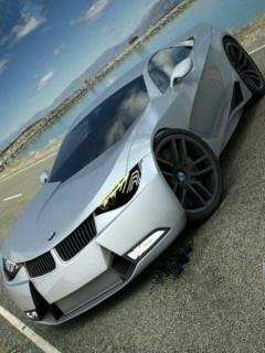 Bmw car silver icons
