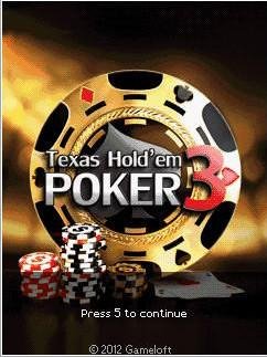 Texas HoldEm Poker 3 128x160