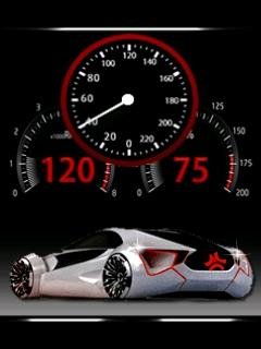 Fantastic car спидометр анимация