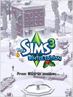 The Sims 3 Winter Edition 240x320 k800i