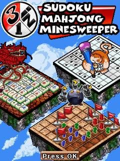 3 in 1 puzzle game 240x320 motorola