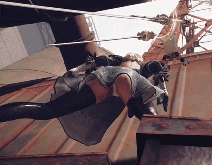 NieR-Automata-гифка-Игры-Игровая-эротика-35626