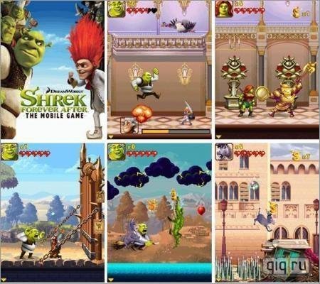 Shrek Forever After SЕ 240х320 W910i