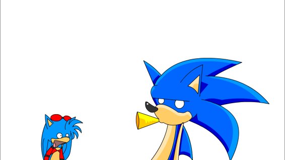 соник играет