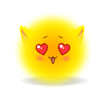 Пушистик сердечки