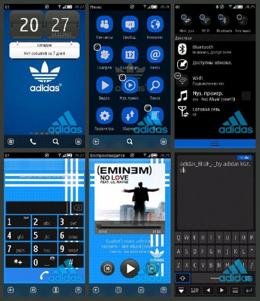 adidas BLUE - by adidas kGz