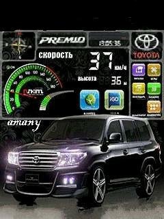 Toyota car jeep спидометр