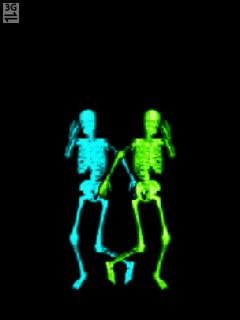 Dance skull анимация