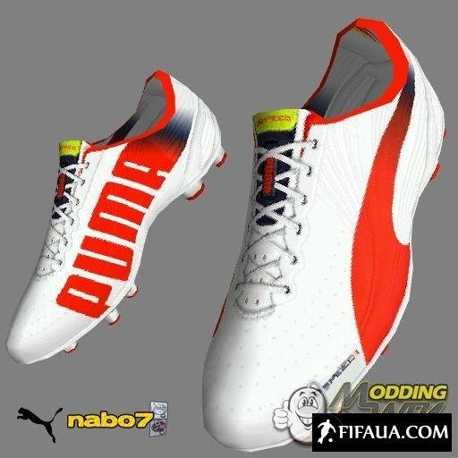 PUMA evoSPEED 1.2 White FluroPeach Ombre