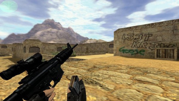 ja legenda m16 (стандартные перчатки cs 1.6)