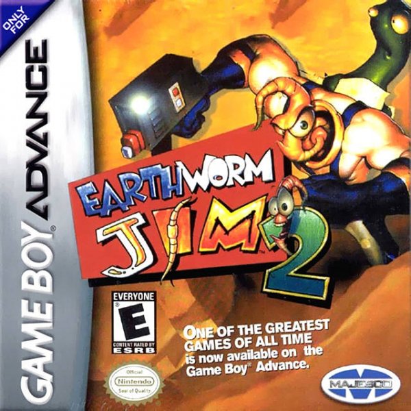 Earthworm Jim 2 (Rus) GBA
