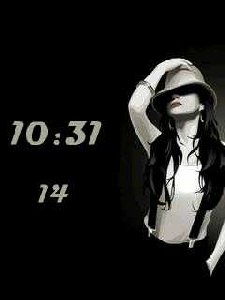 Girl clock Alla1411 v.49