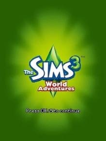 Sims 3 World Adventures LG 240x400 Сенсор