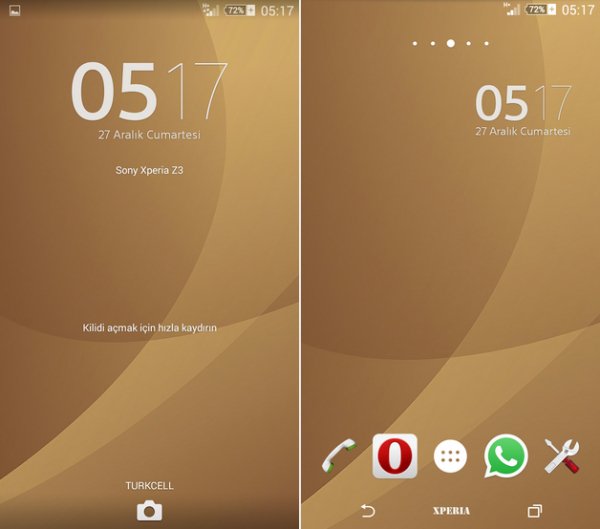 Xperia Brown Theme v1.0