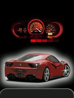 Ferrari car Animated
