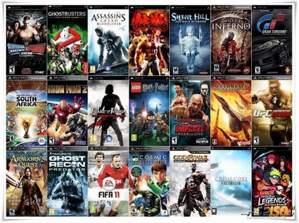 Rus игры для PSP