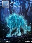wolf abstract