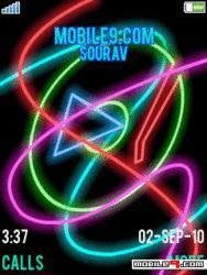 neon flash menu