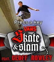 Vans Skate and Slam Nokia s60v1 176x208