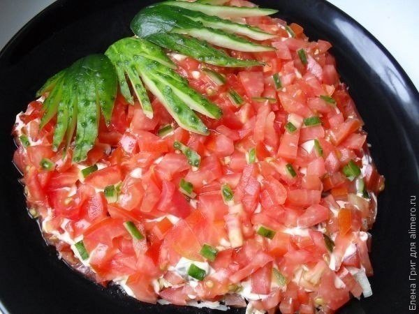 Салат Клубничка