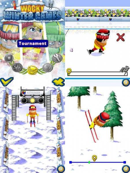 Wacky Winter Games 320x240