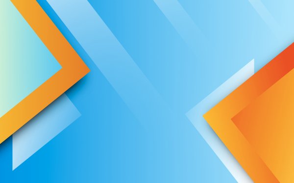 Blue-orange-geometry-background-graphics