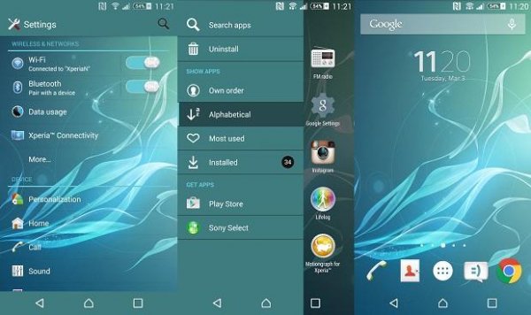 Xperia Bezza Theme v6.0