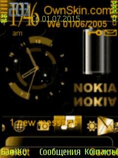 Nokia часы заряд батареи анимация