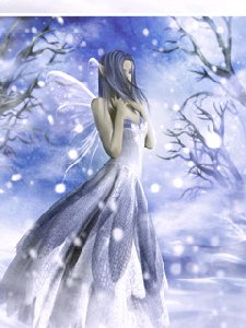 elf and snow