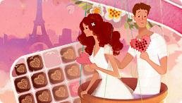 Японские кроссворды. Про любовь