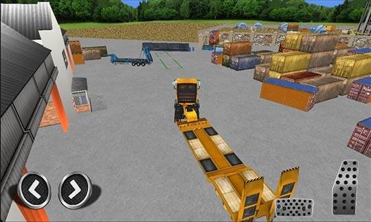 Trucker Construction Parking Simulator