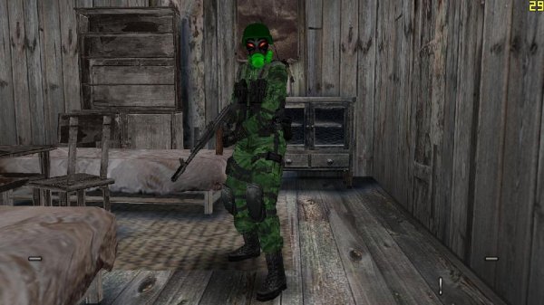Green Cammo Hunk