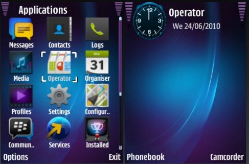blackberry z icons