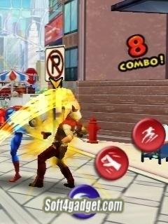 SpiderMan Total Mayhem HD Nokia N8 symbi