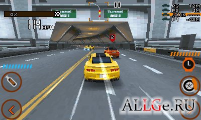 NFS The Run 3D Для Samsung 400х240