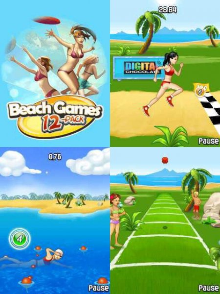 Beach Games 12-Pack 240x320 N95